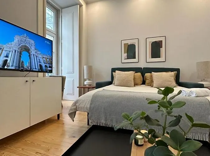 Luxuoso Quarto Com Varanda Em Lisboa